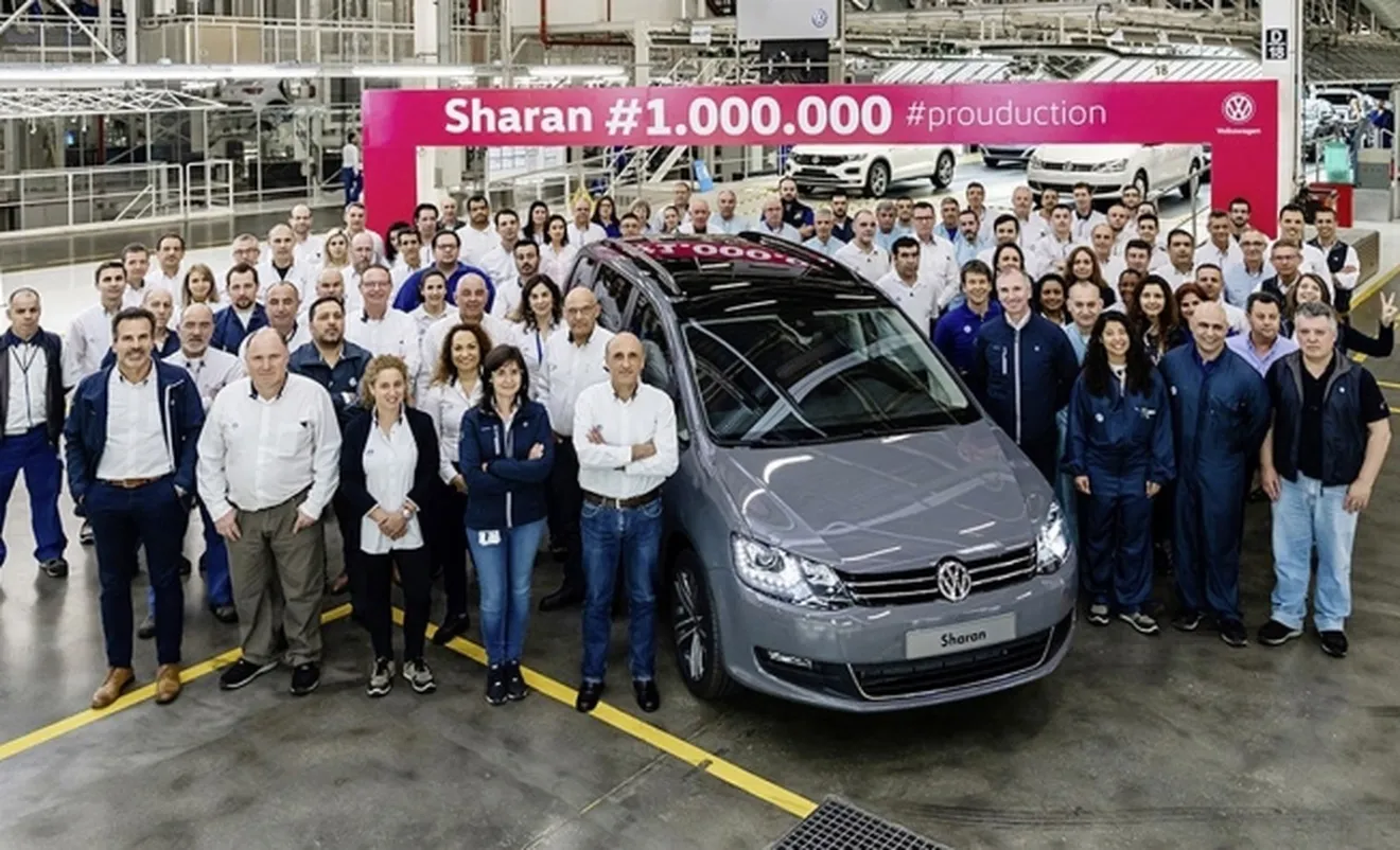 Producción del Volkswagen Sharan un millón