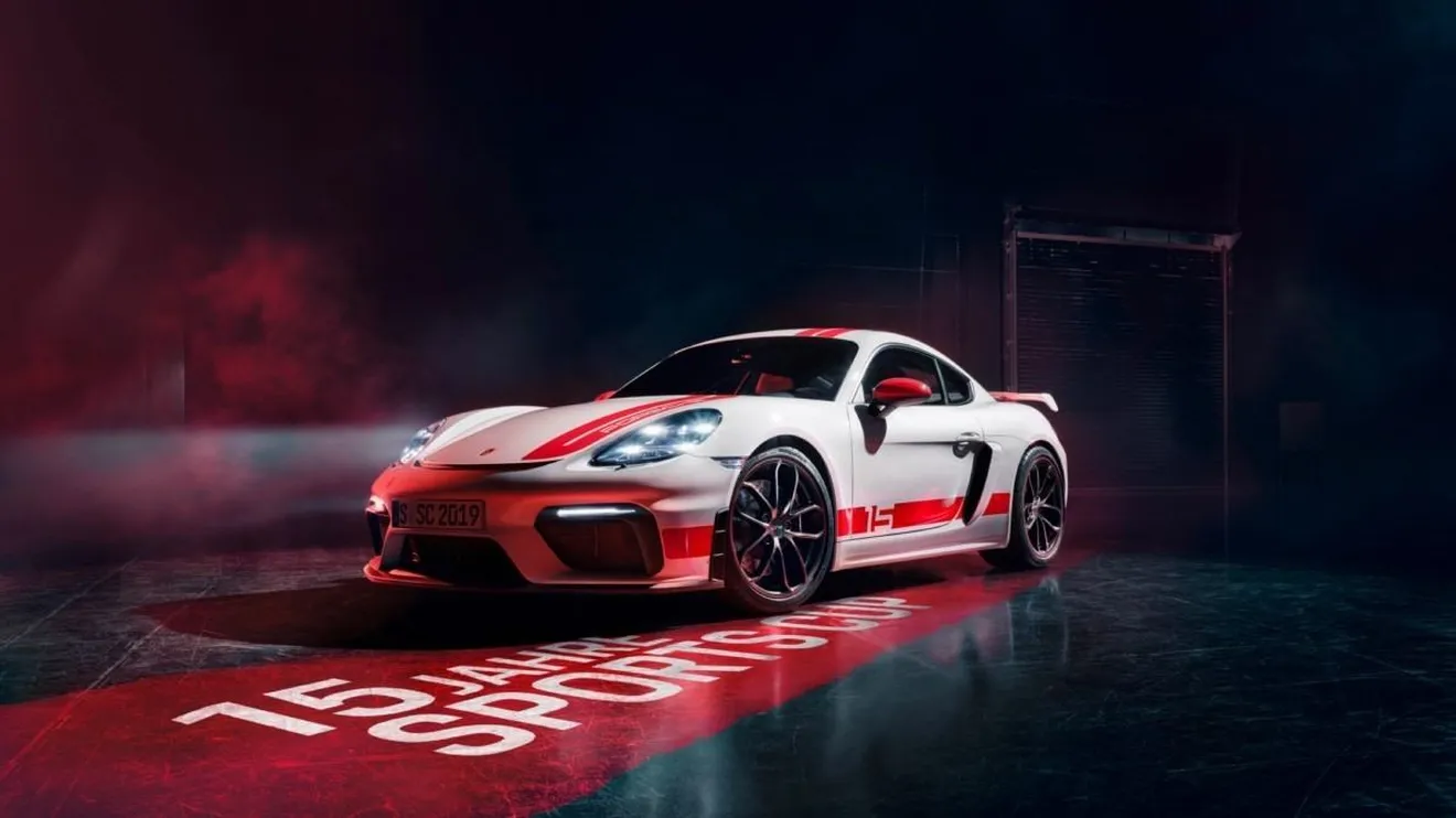 Porsche 718 Cayman GT4 Sports Cup Edition, una edición especial solamente para Alemania