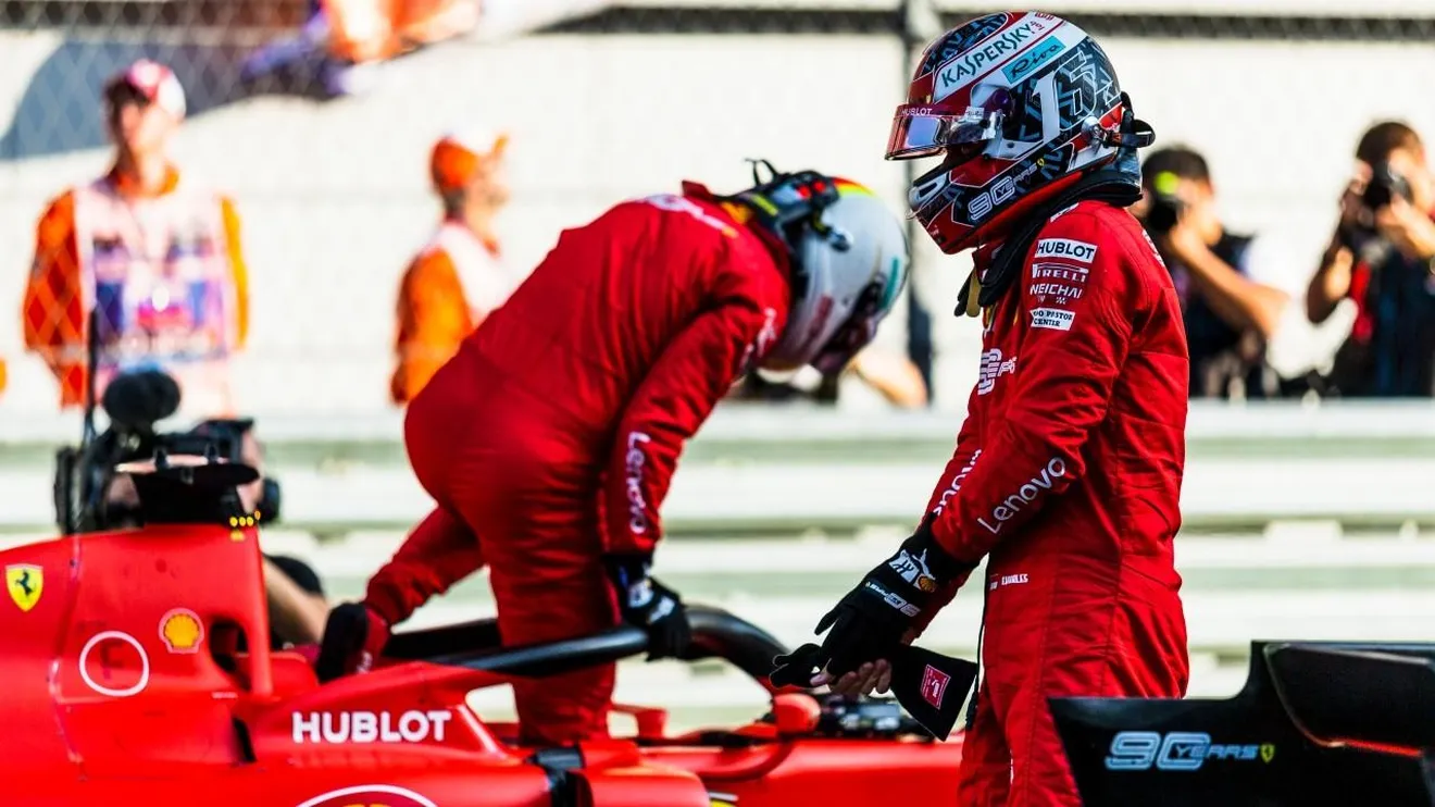 Binotto convoca a Vettel y a Leclerc a una reunión en Maranello