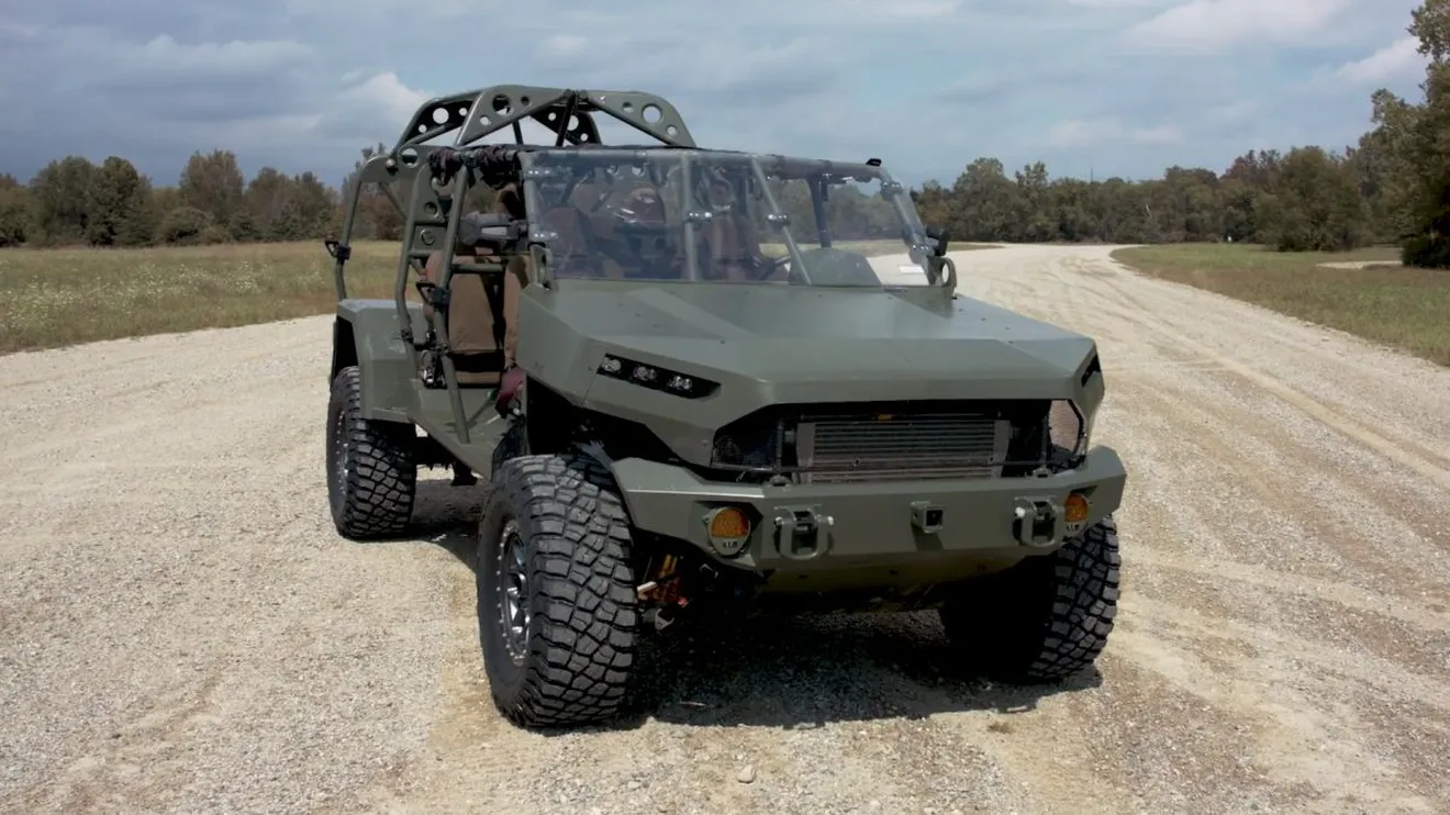 GM Defense ISV: el Colorado ZR2 es la base de este radical vehículo militar ultraligero