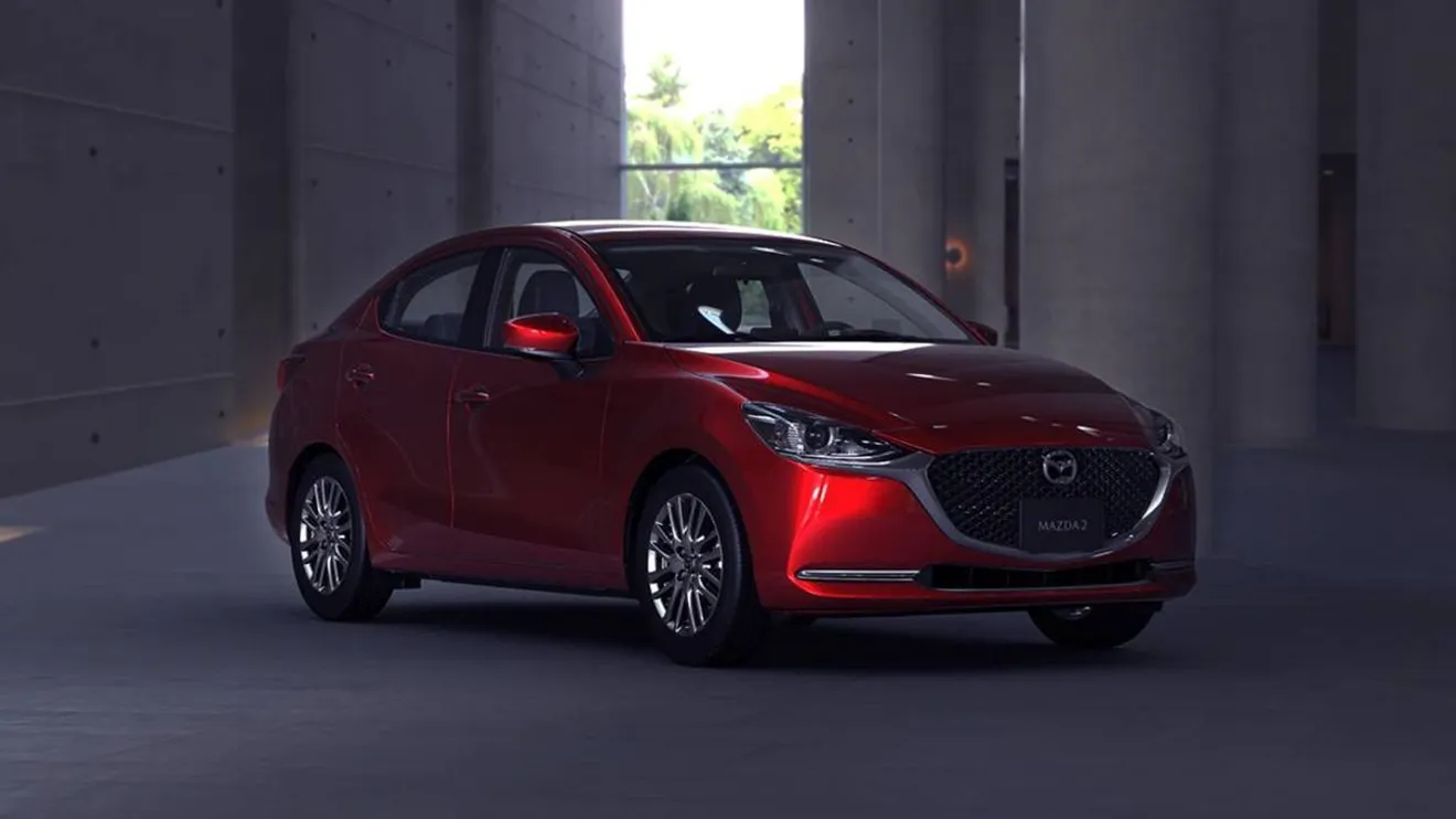 Mazda2 Sedán 2020, puesta a punto para el sedán subcompacto