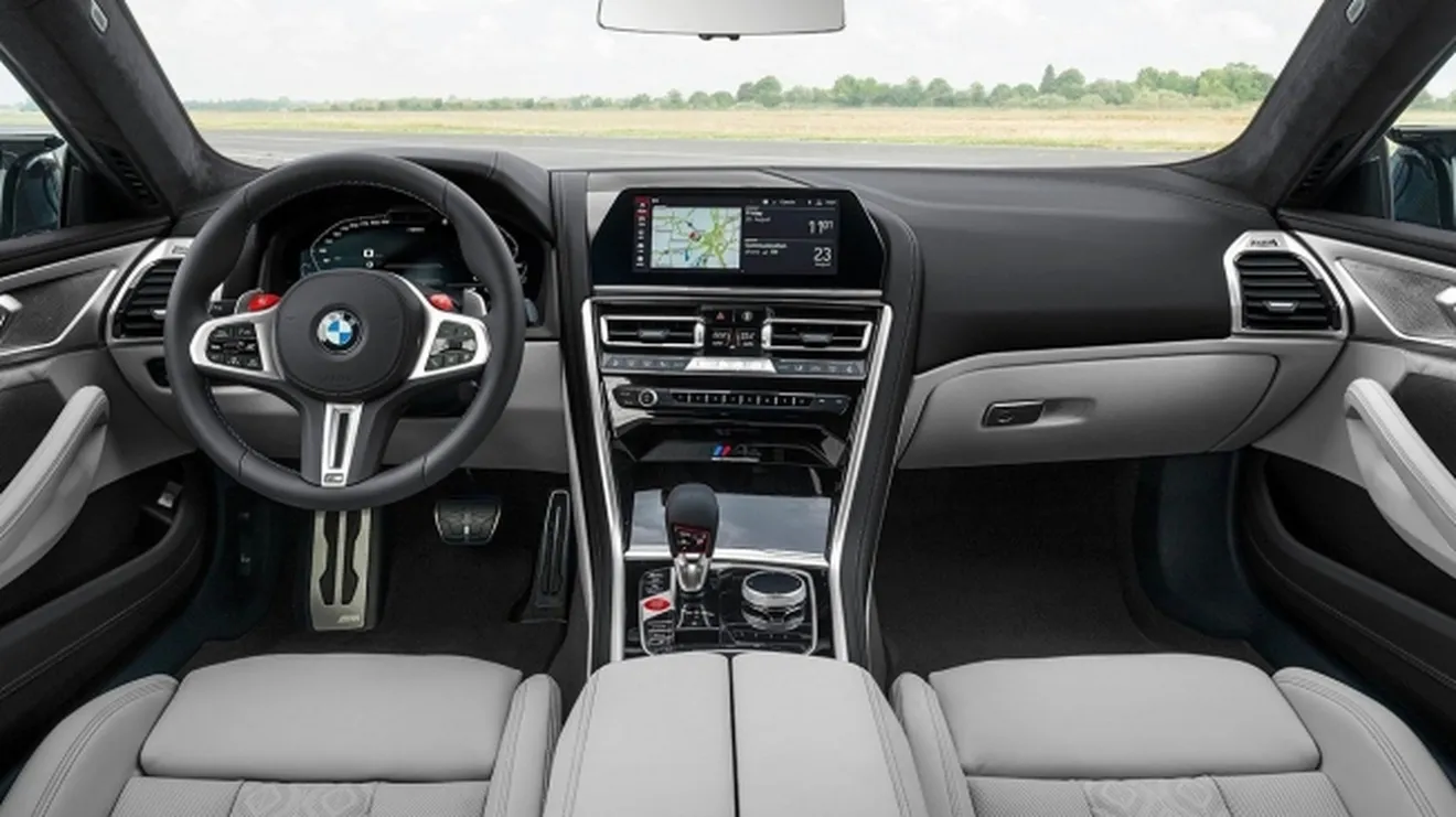BMW M8 Gran Coupé - interior
