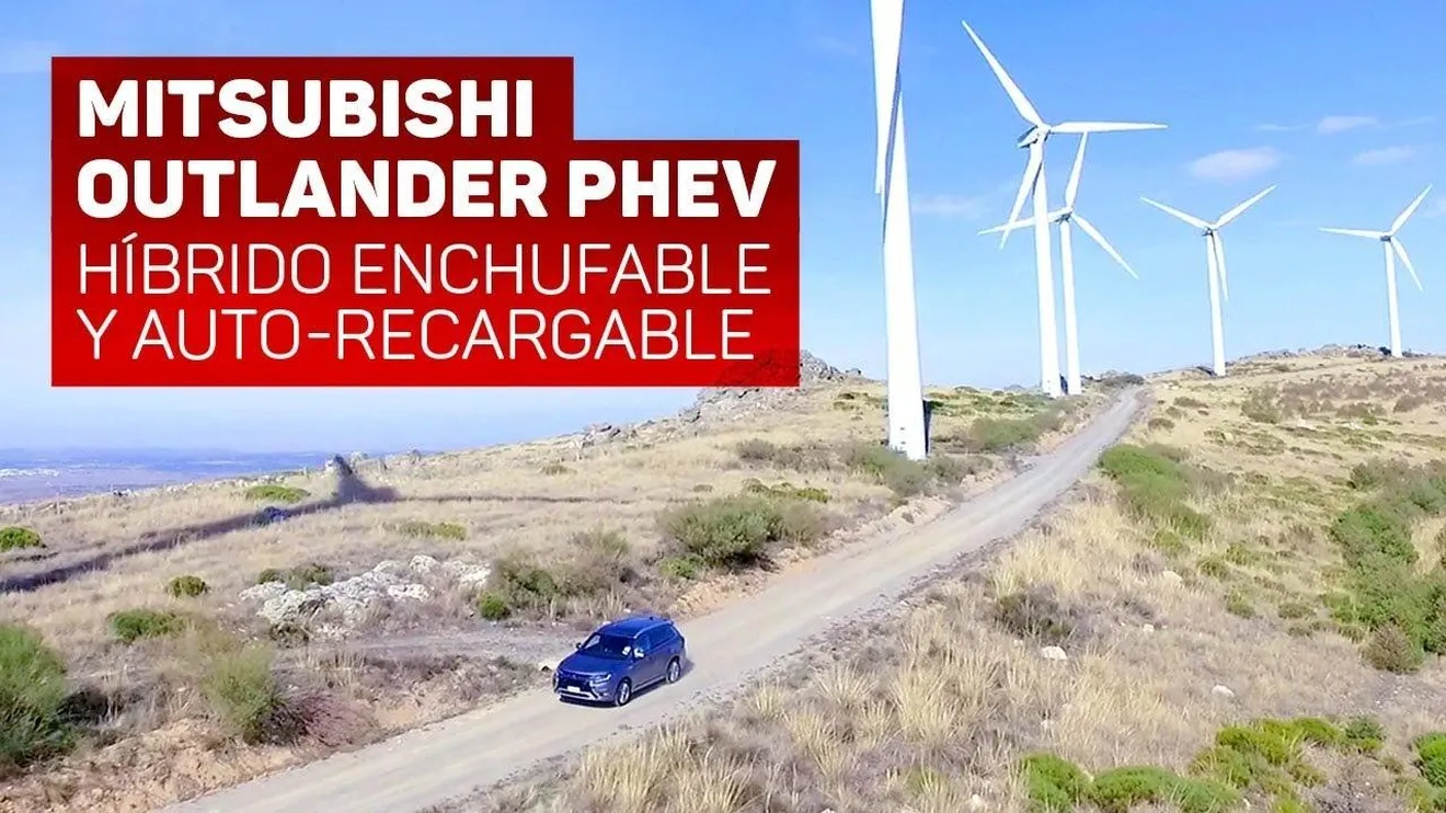 Video: Mitsubishi Outlander PHEV, en acción el SUV híbrido enchufable más completo