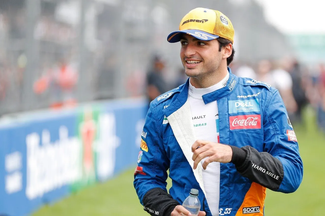 Primer podio de Sainz en Fórmula 1: "Me ha salido todo"