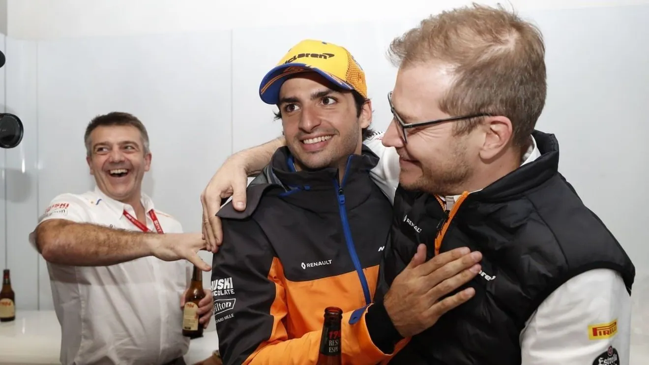 Seidl marca un objetivo final para McLaren: que Sainz sea sexto en el Mundial