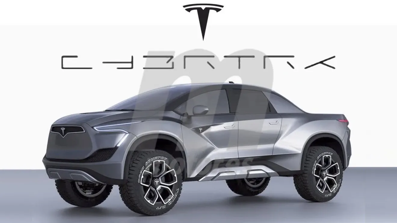 Cybertruck, así se llamará el pick-up de Tesla y éste será su logo