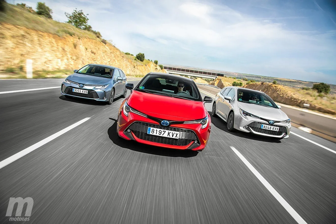 España - Octubre 2019: El Toyota Corolla se pone de moda