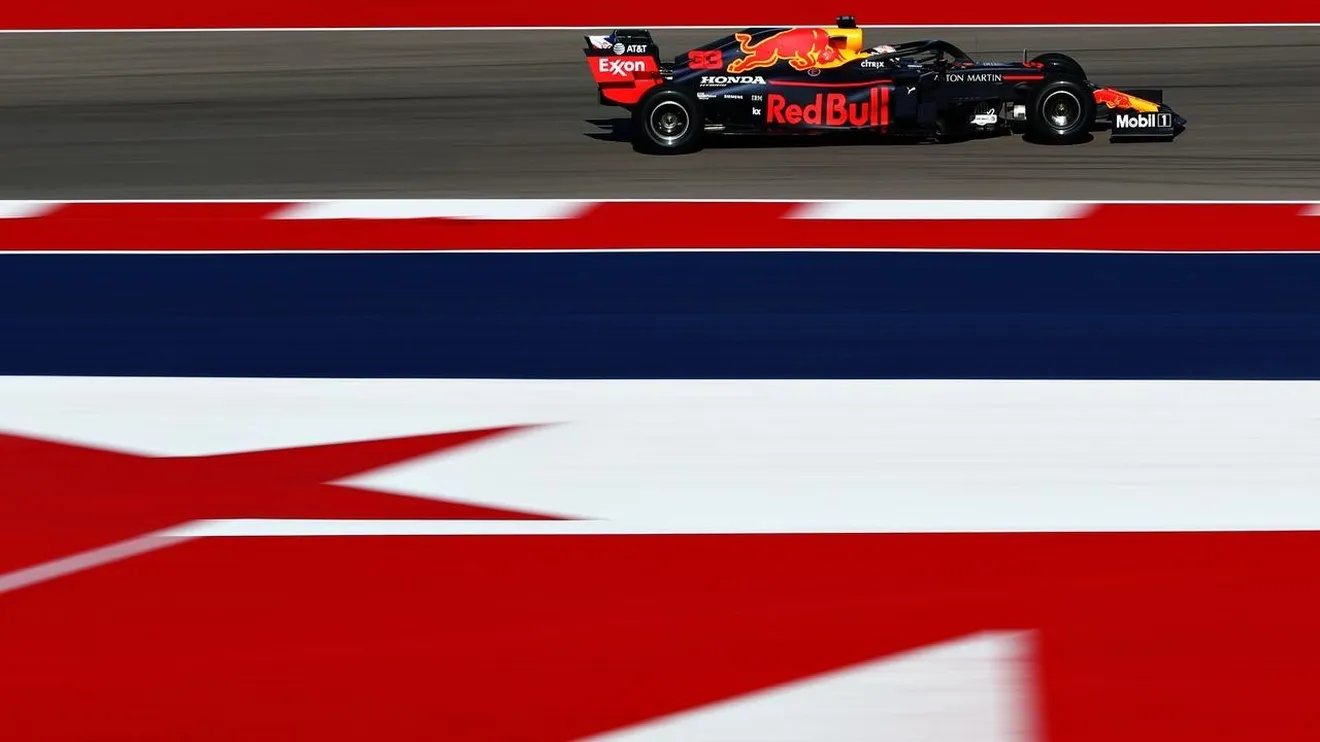 Verstappen, el más rápido en los gélidos primeros libres en Austin