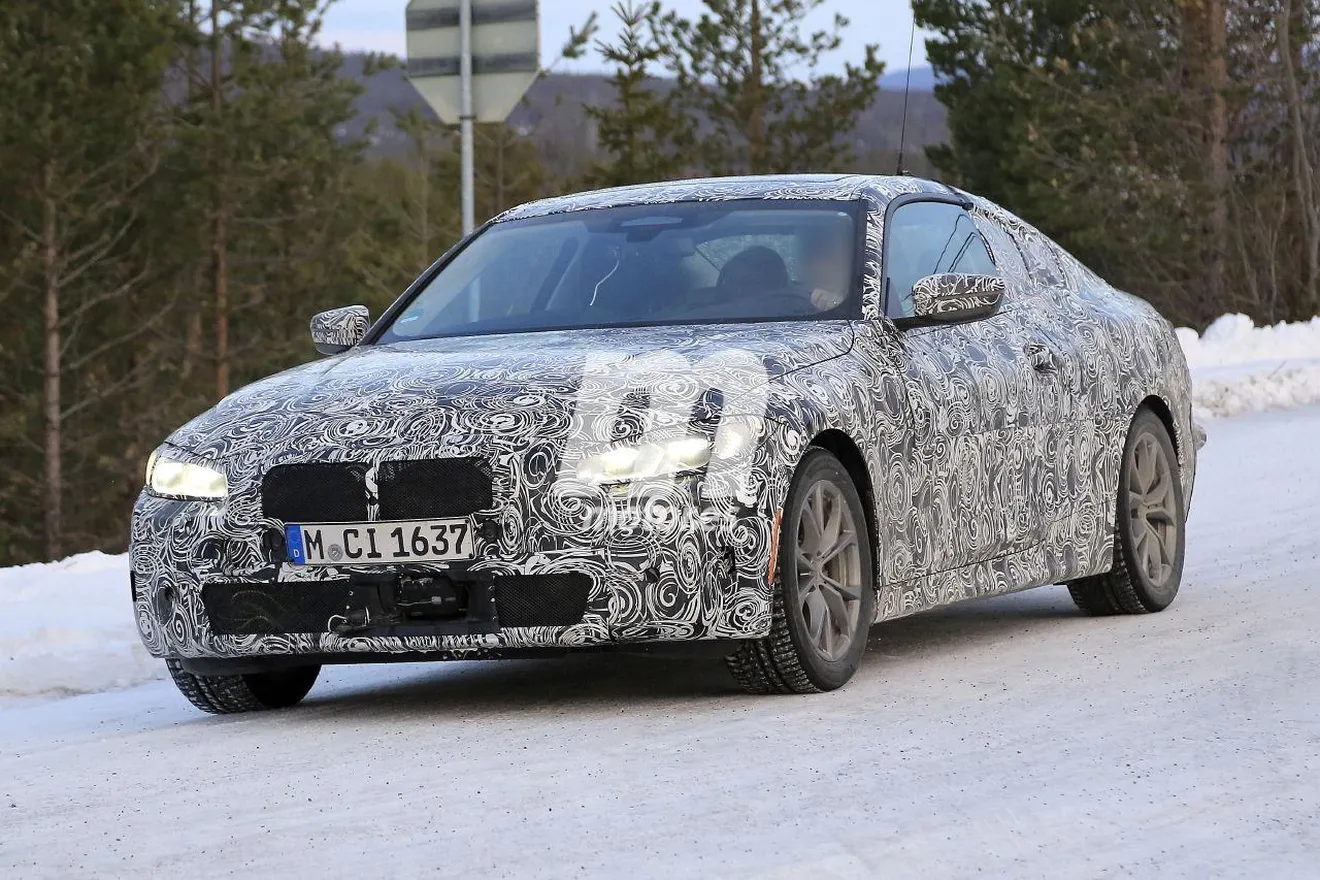 El nuevo BMW Serie 4 Coupé continúa su desarrollo en las pruebas de invierno