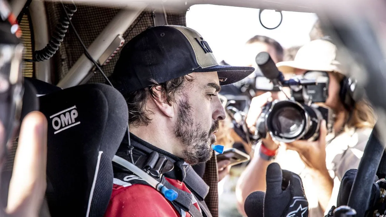 Fernando Alonso no quiere oír hablar de la opción de ganar el Dakar