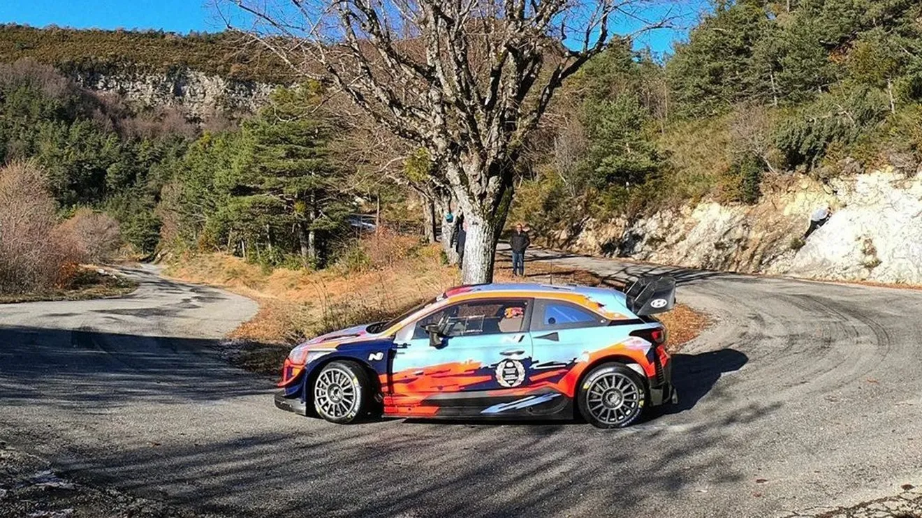 Hyundai Motorsport arranca los test del Rally de Montecarlo 2020