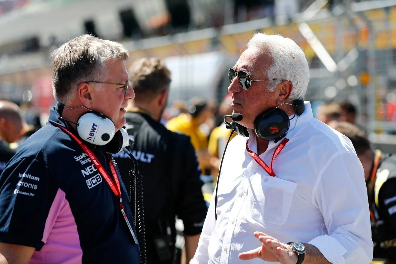 Lawrence Stroll planea convertir Racing Point en el equipo oficial de Aston Martin