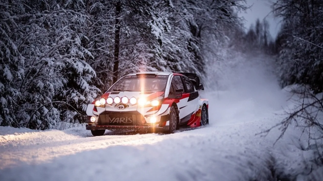 Toyota adelanta trabajo con un test en nieve de cara al Rally de Suecia