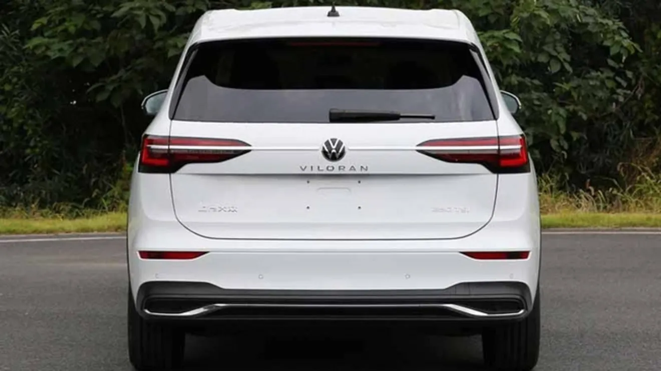 Volkswagen Viloran - foto espía posterior