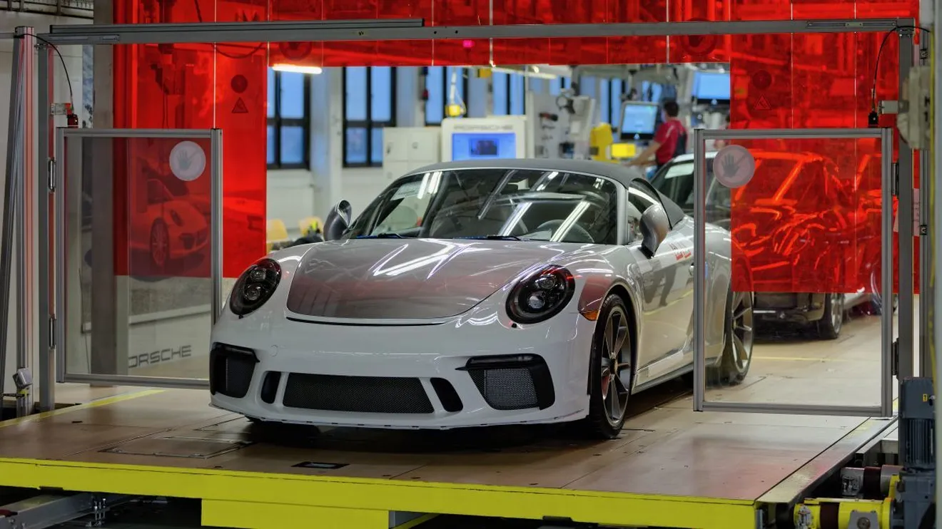 Fabricado el último Porsche 911 generación 991