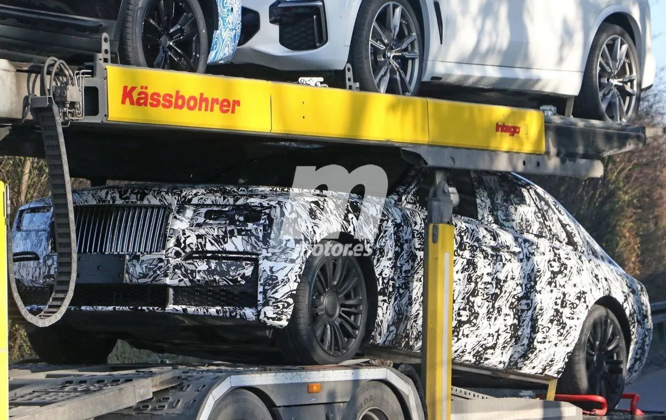 La nueva generación del Rolls-Royce Ghost, más destapado en unas nuevas fotos espía