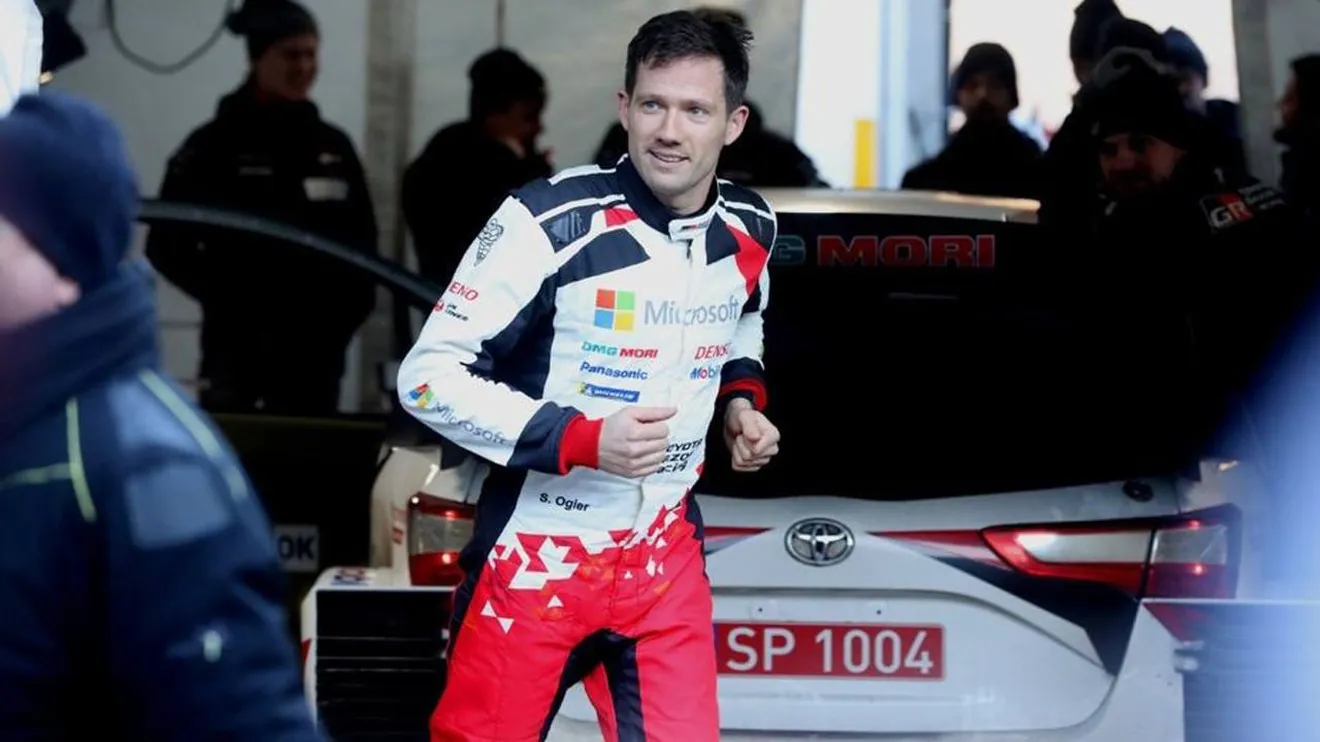 Sébastien Ogier se estrena a los mandos del Toyota Yaris WRC