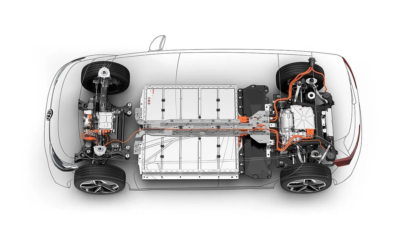 Volkswagen muestra la estructura de la batería equipada en sus nuevos eléctricos
