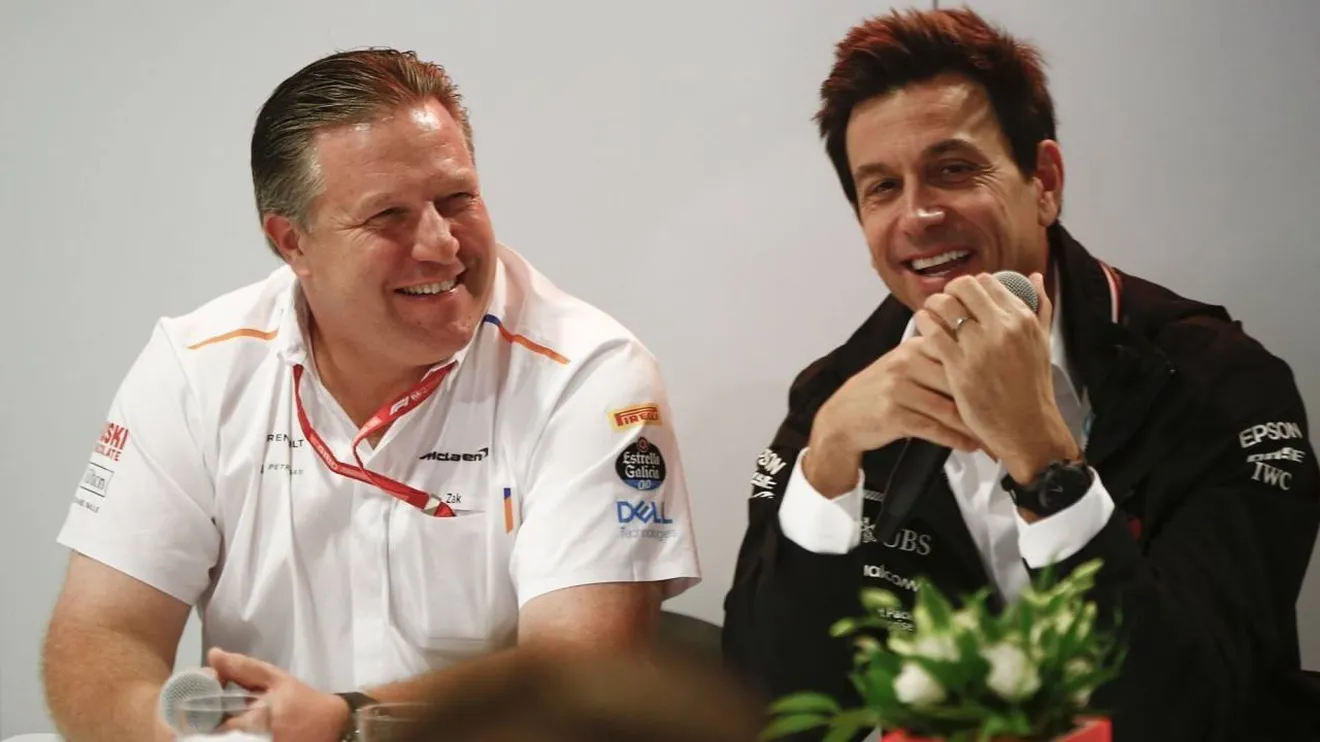 Wolff vigila a McLaren: "Se han puesto al día rápidamente, estarán cerca en 2020"