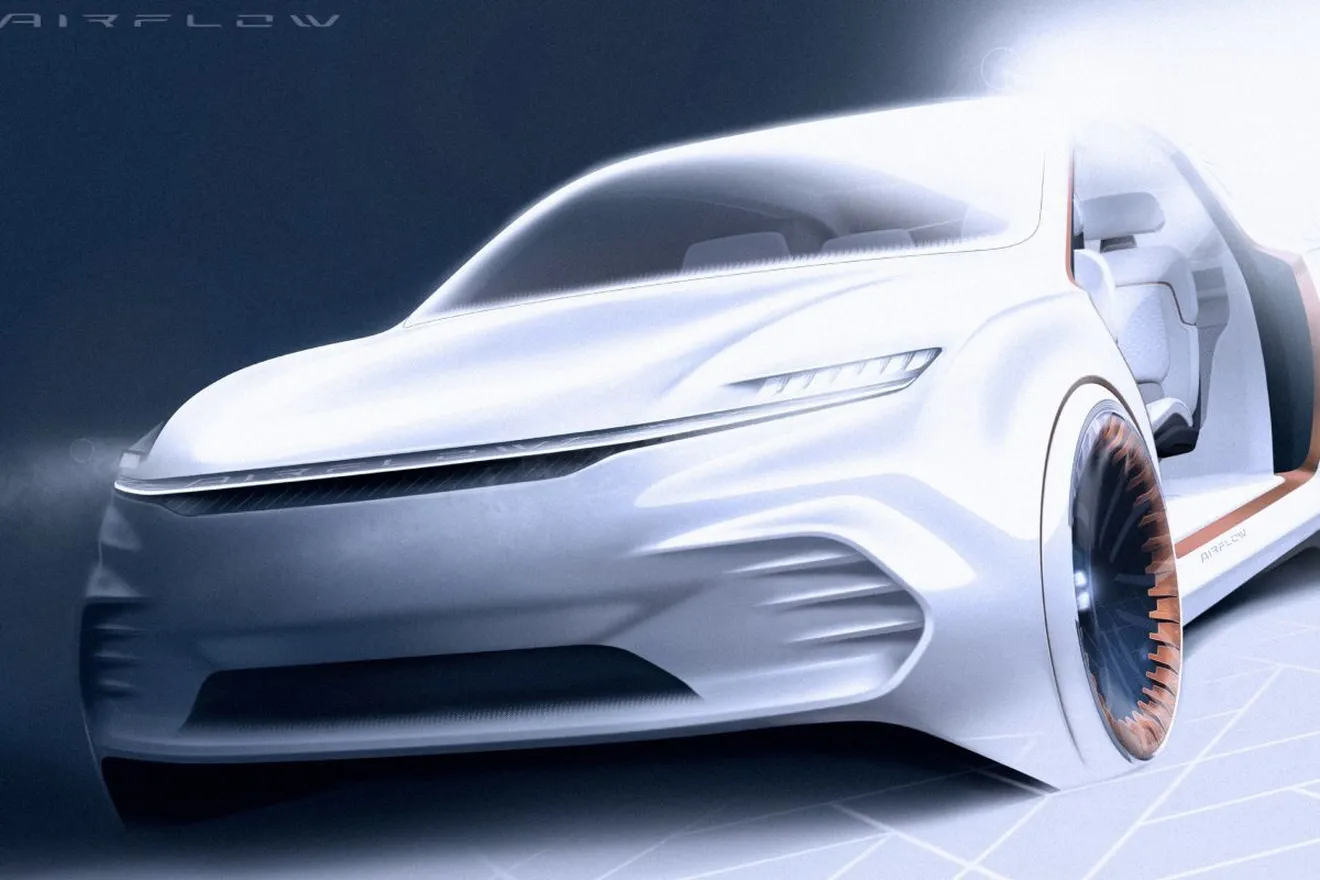Chrysler Airflow Vision, unos bocetos anticipan un eléctrico para el CES 2020