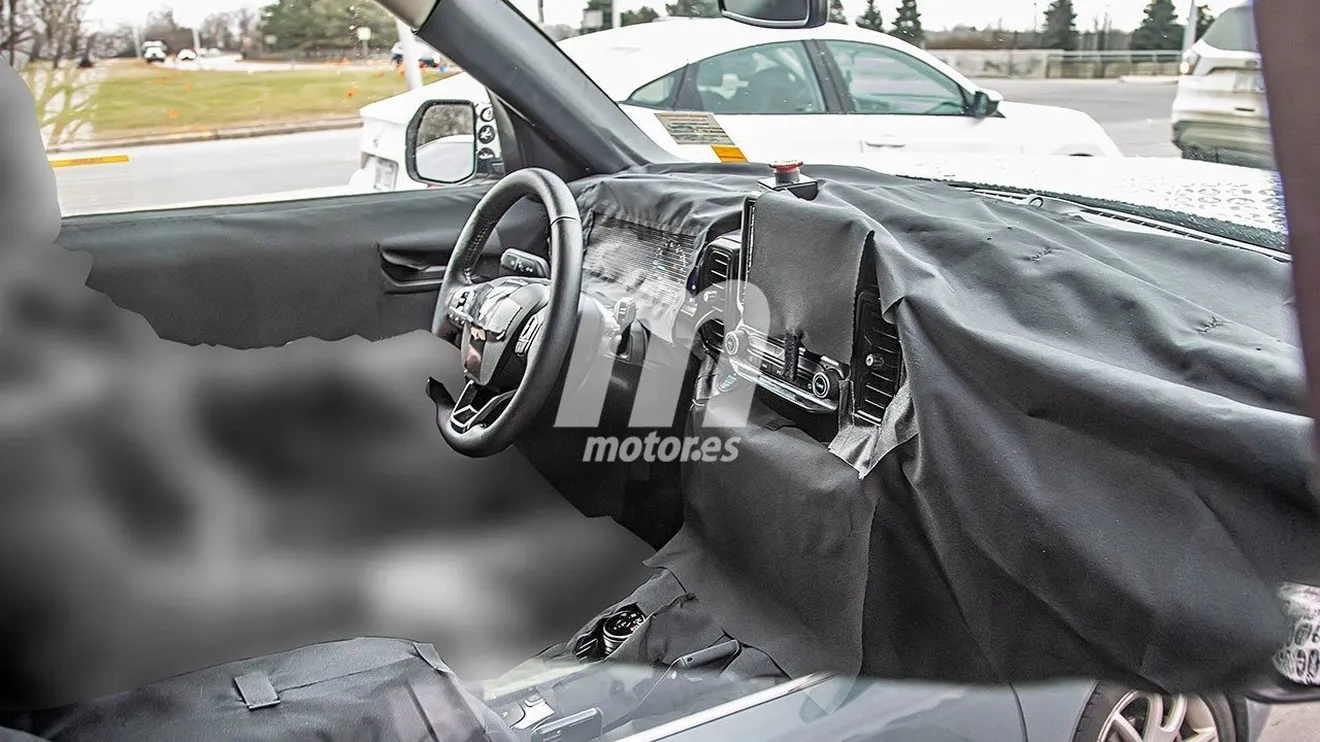 El interior del nuevo Ford Bronco 2021 parcialmente al descubierto