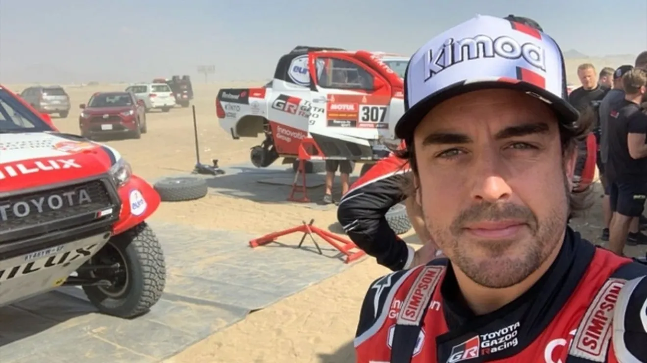 Alonso no quiere renunciar a vivir el Dakar por un 