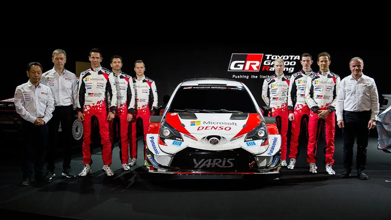 Toyota presenta su proyecto para el WRC 2020 con Ogier de punta de lanza