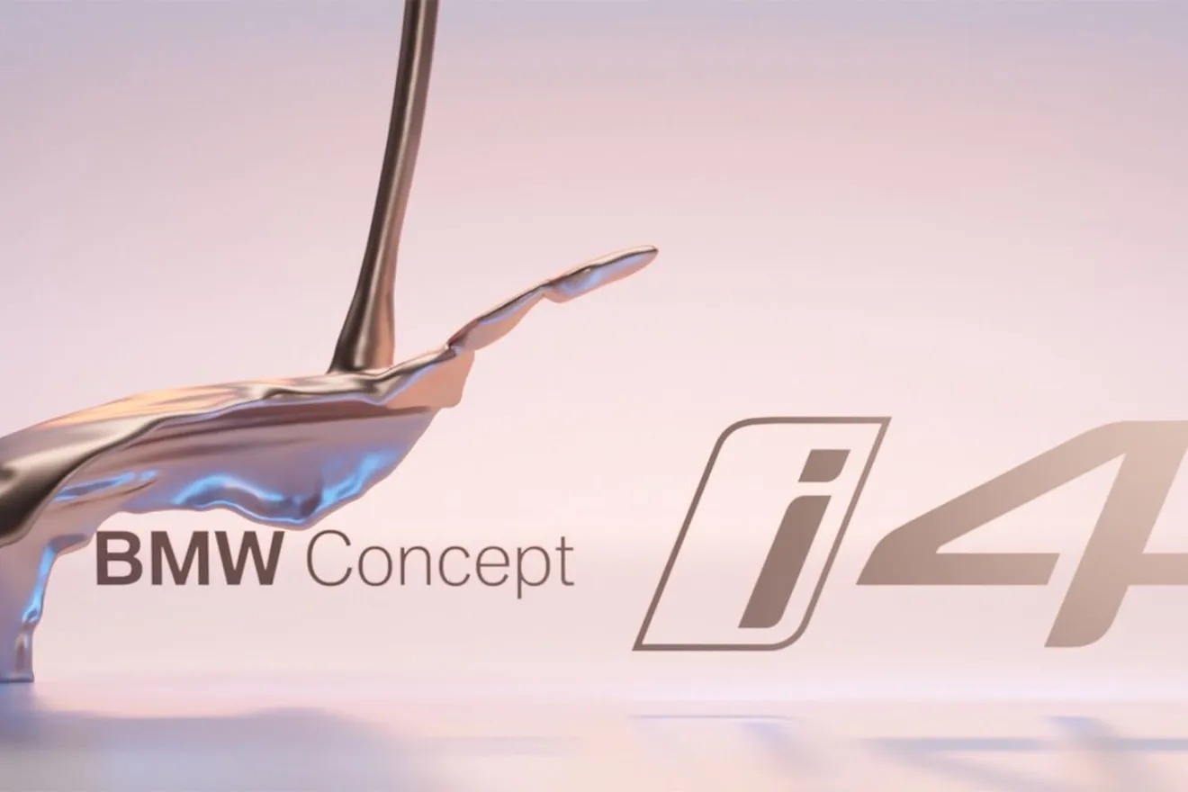 BMW adelanta unos teasers del Concept i4, que se verá en el Salón de Ginebra 2020