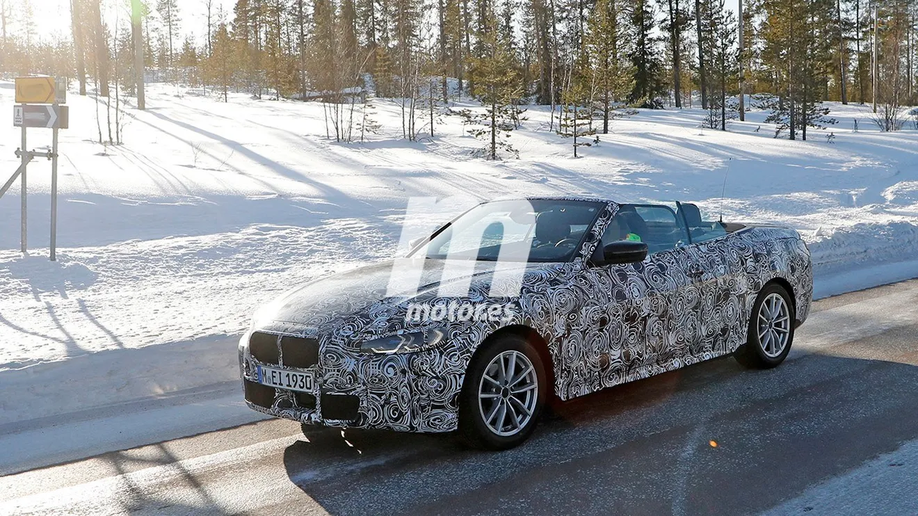 El nuevo BMW Serie 4 Cabrio 2021 se descapota en el norte de Europa