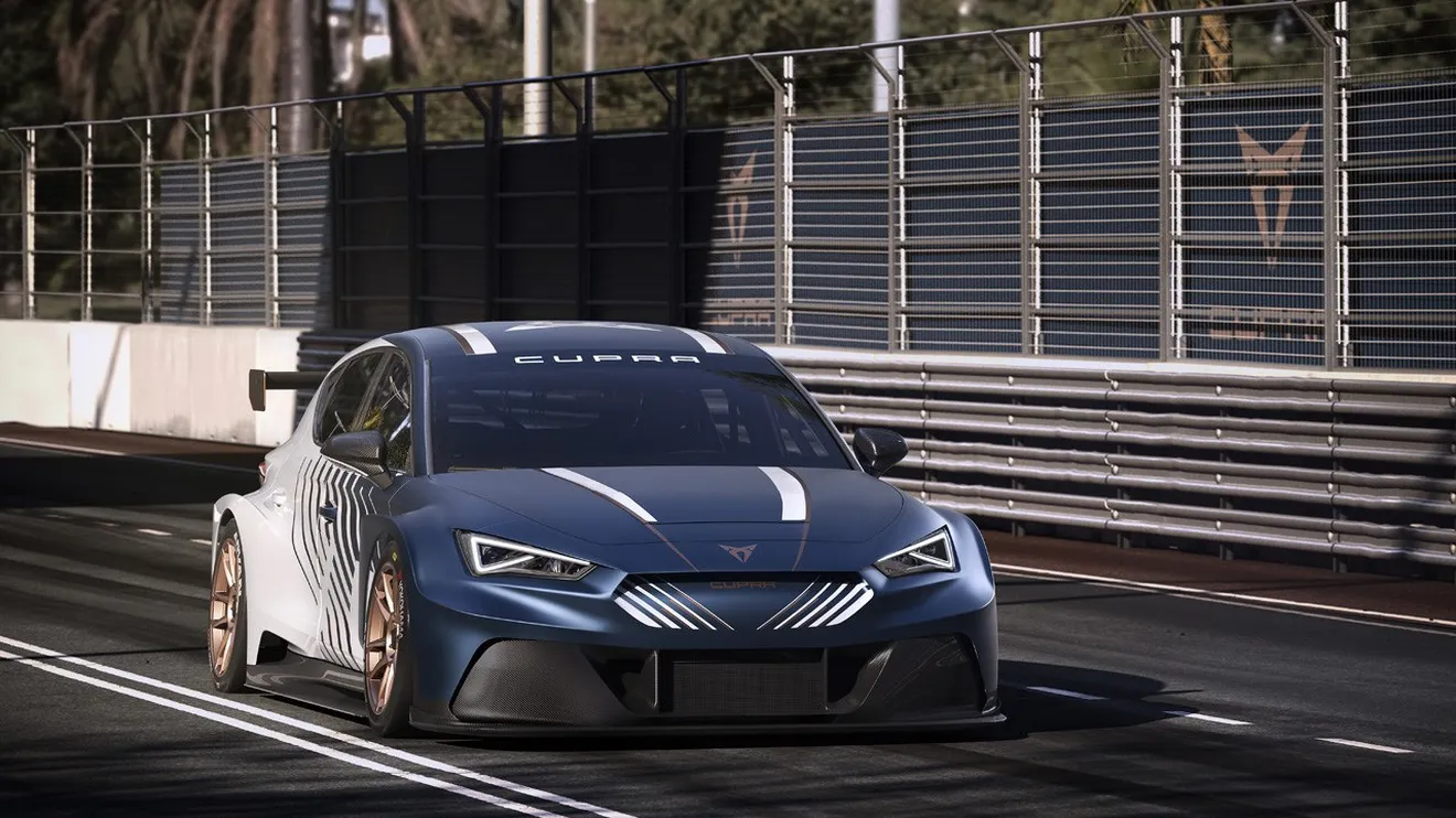 El CUPRA e-Racer señala el futuro eléctrico del automovilismo deportivo
