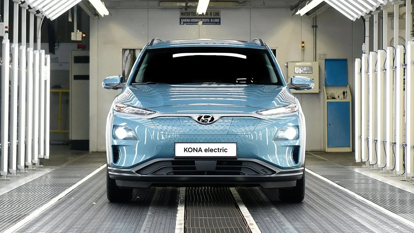 Todo listo para la producción del Hyundai Kona Eléctrico en la República Checa