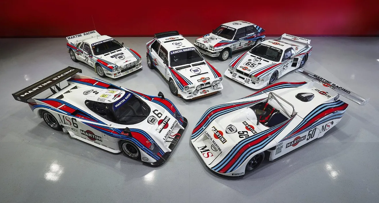 La espectacular colección Lancia Martini Racing de John Campion a la venta
