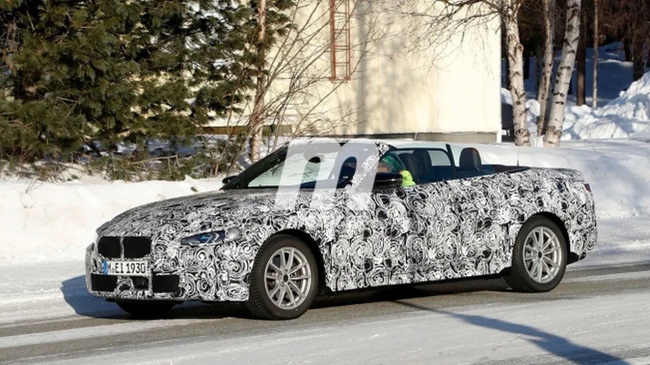 BMW Serie 4 Cabrio 2021 - foto espía