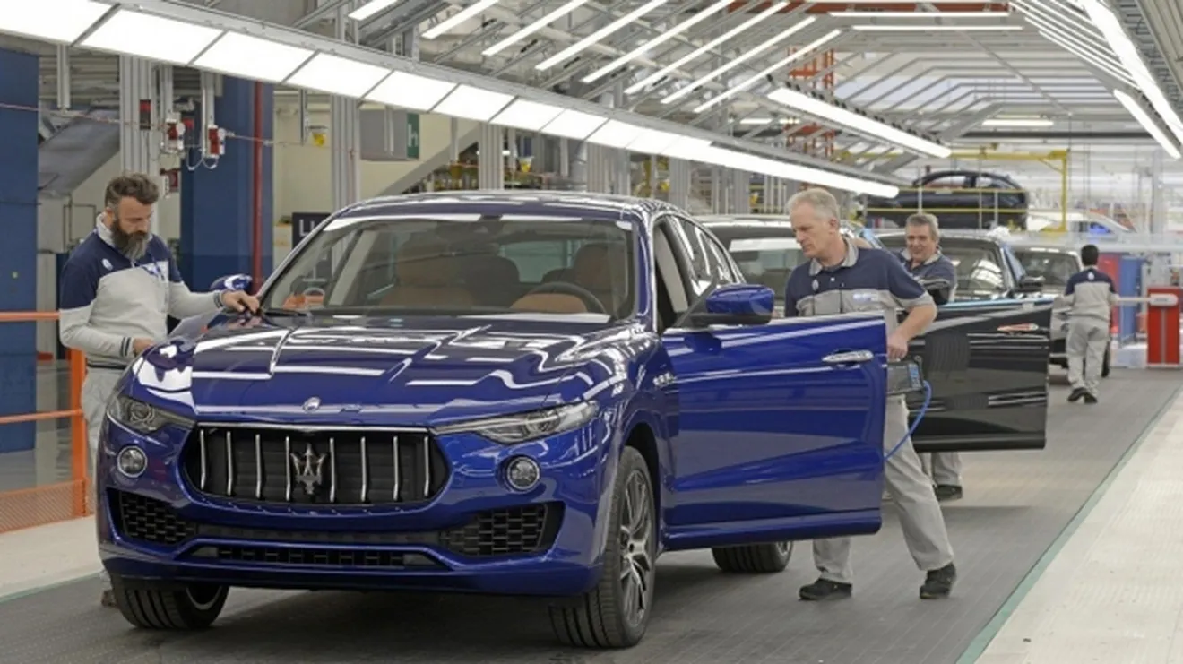 Producción del Maserati Levante