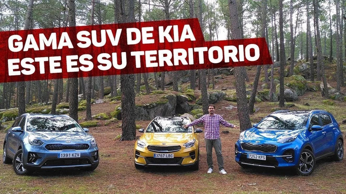 Video: De Kia Stonic a Kia Sorento, ¡conducimos por el territorio SUV de Kia!