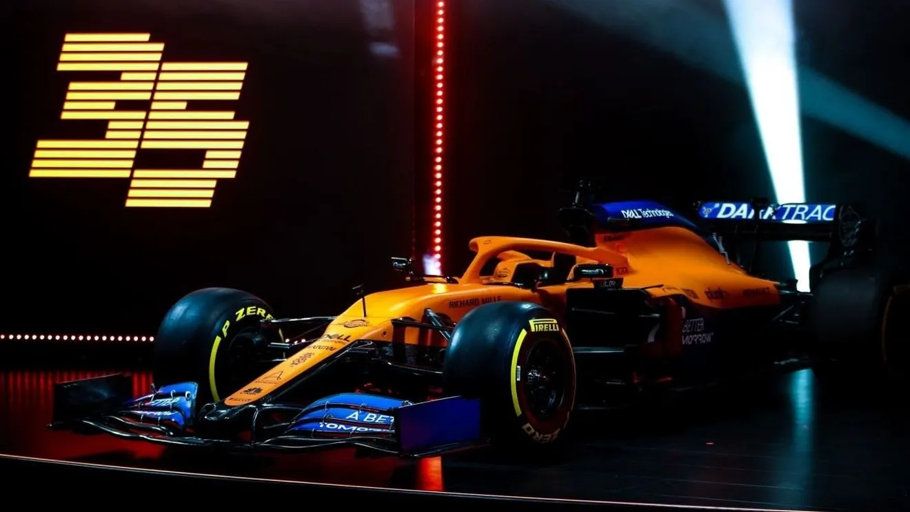 El porqué de la pintura mate del McLaren y otros cambios técnicos del MCL35