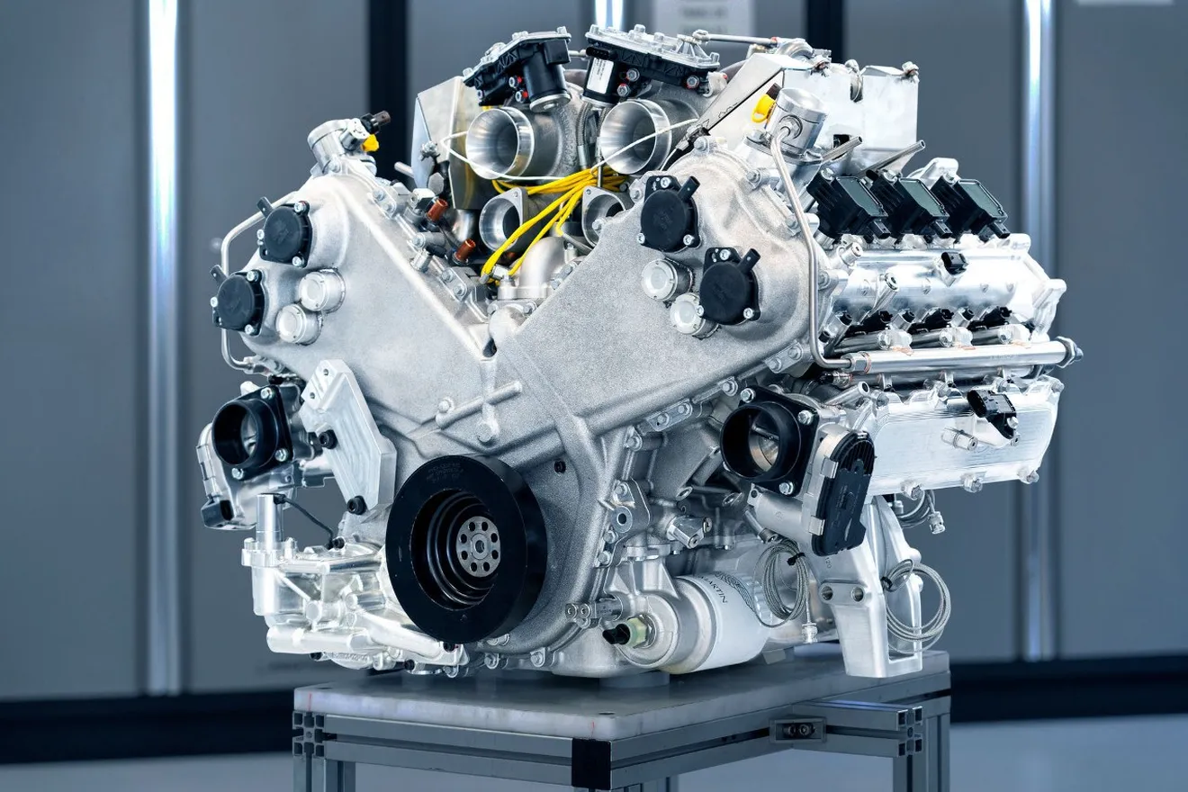 Aston Martin presenta su nuevo V6 Twin Turbo de 1.000 CV