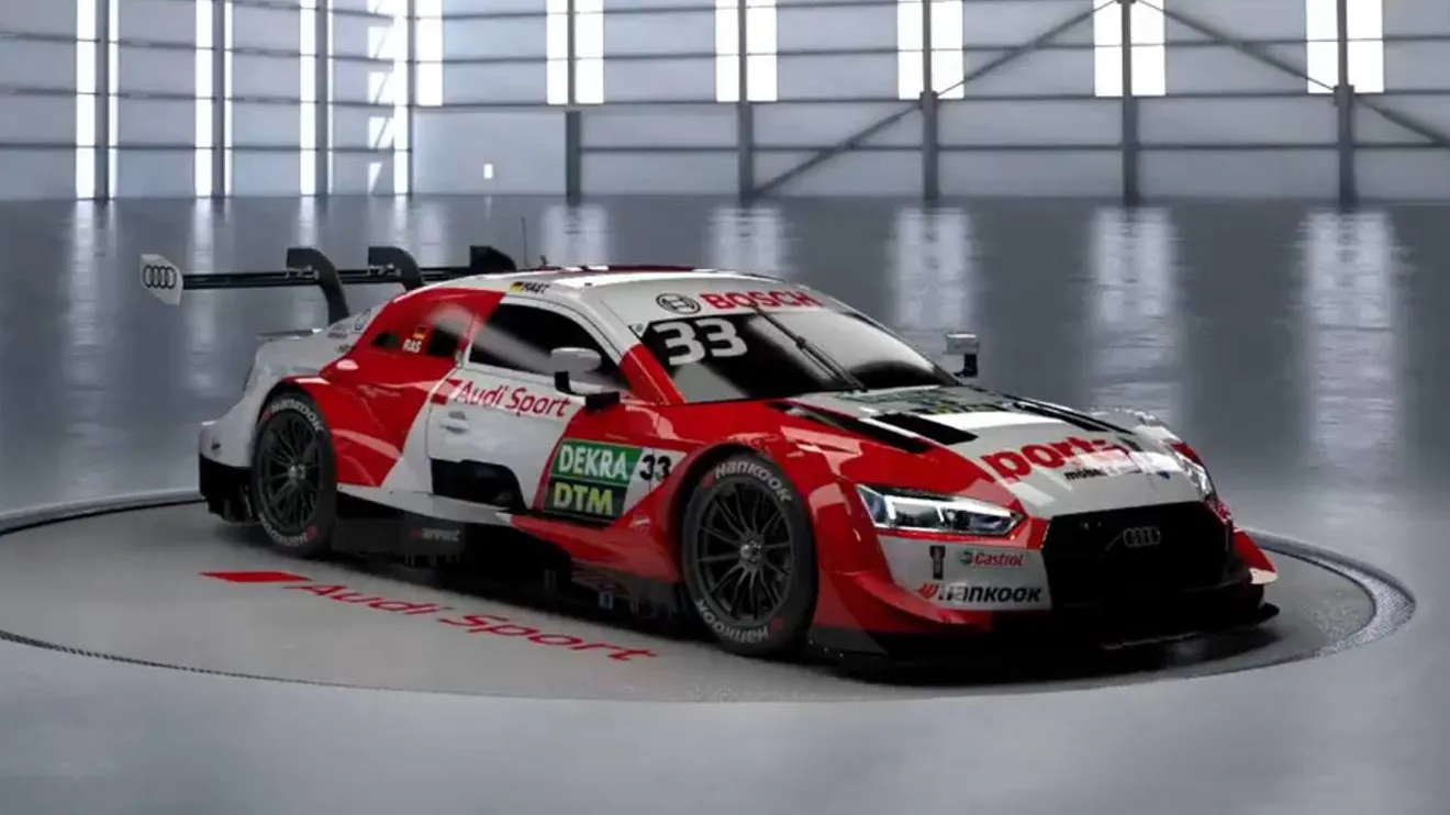 El campéon René Rast estrena decoración en su Audi RS 5 DTM de 2020