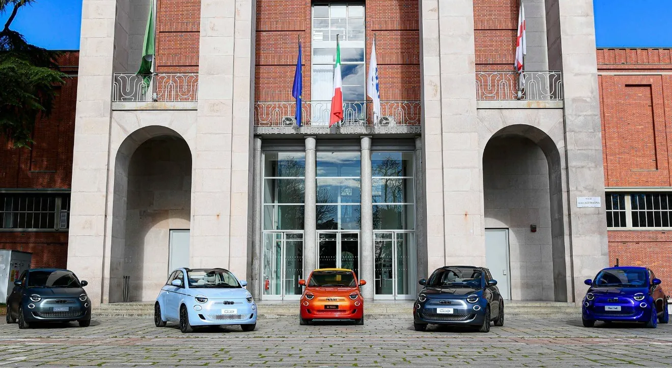 Fiat presenta tres One-off del nuevo 500, firmadas por Armani, Bvlgari y Kartell