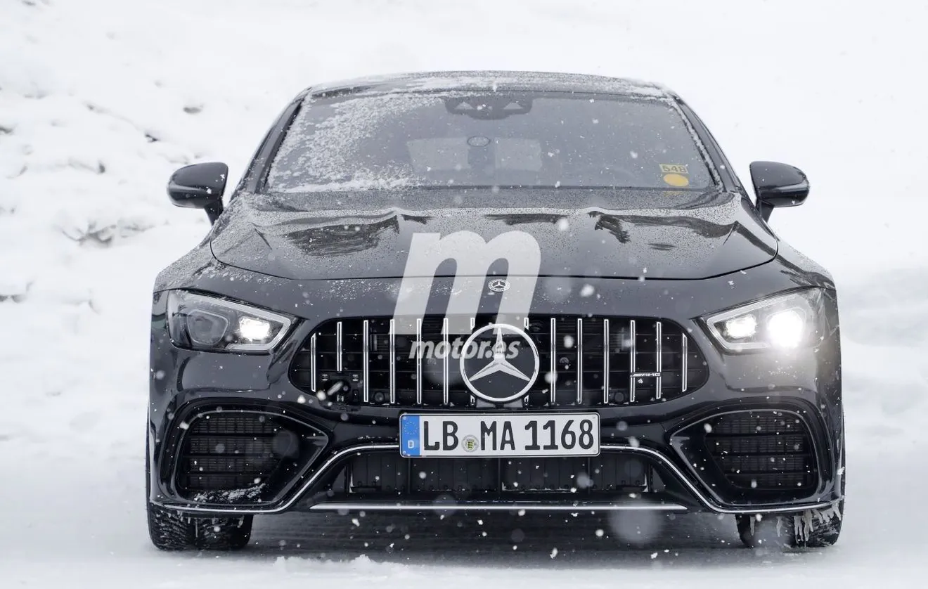 Mercedes-AMG continúa con las pruebas de invierno del nuevo GT 73 e 4 Puertas Híbrido