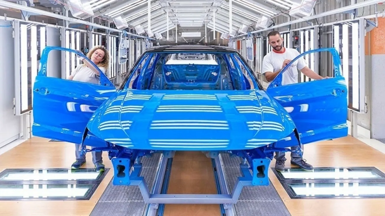 Producción del Audi A1 en Martorell