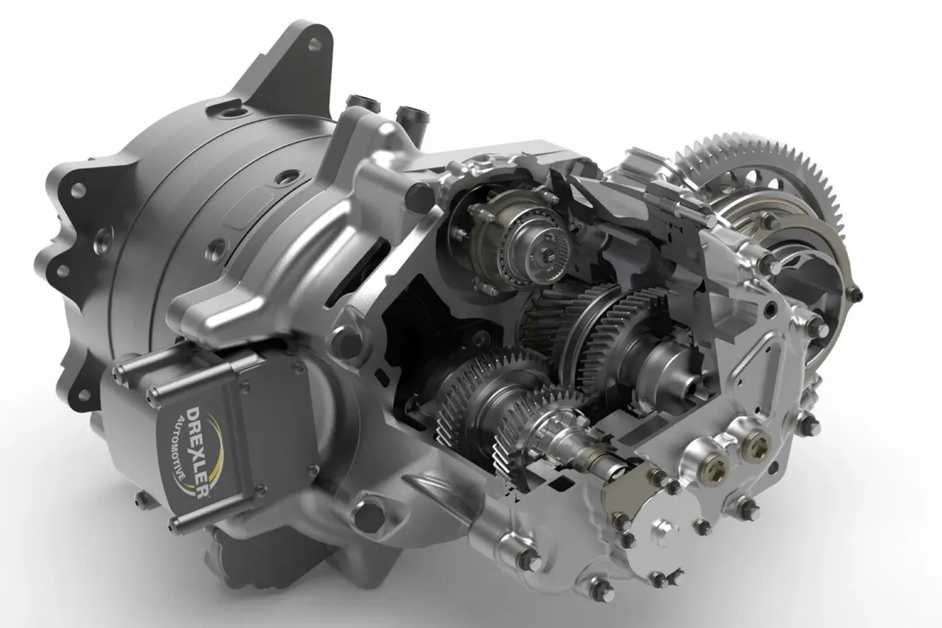 Drexler presenta una transmisión automática de dos velocidades para eléctricos deportivos