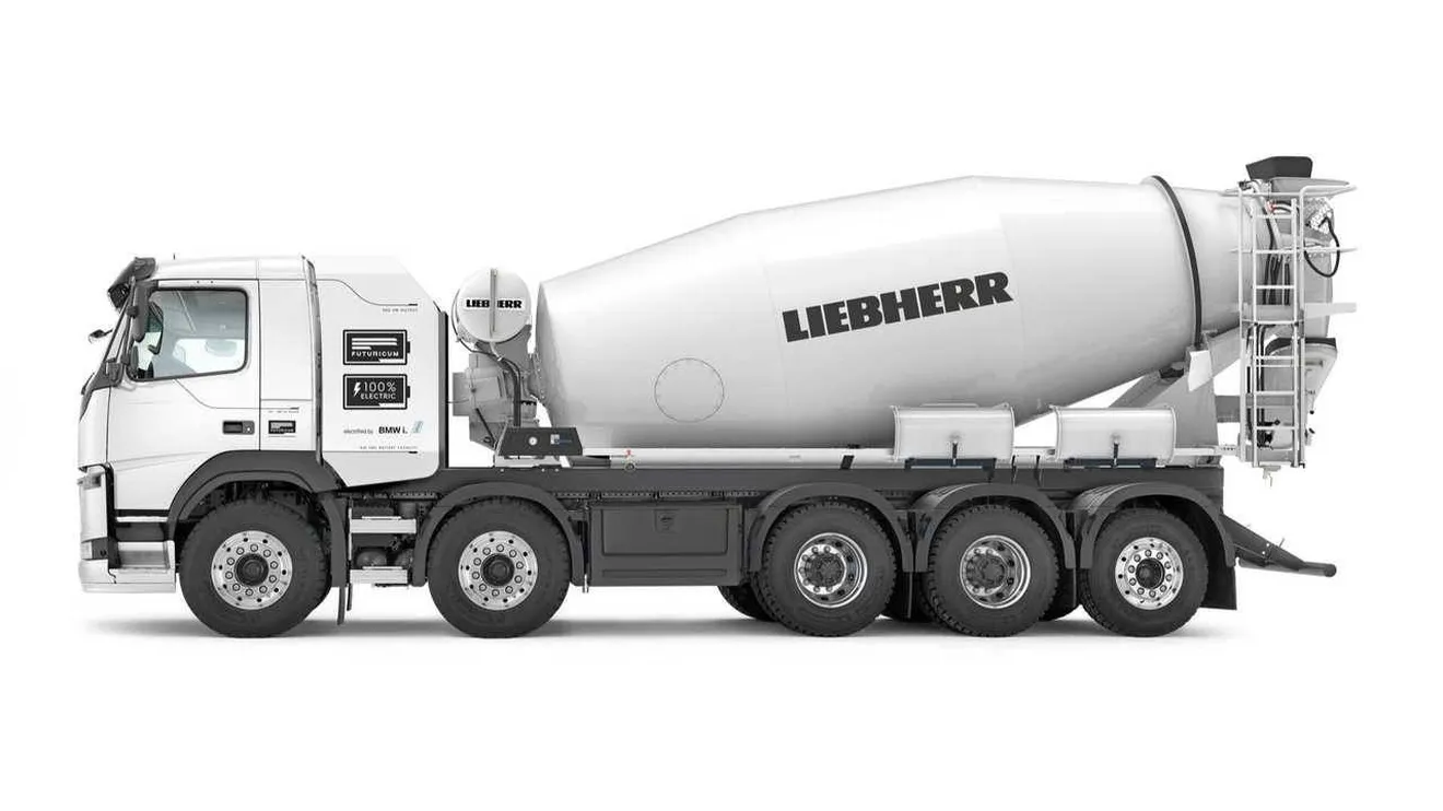 Liebherr presenta el primer camión hormigonera eléctrico del mundo