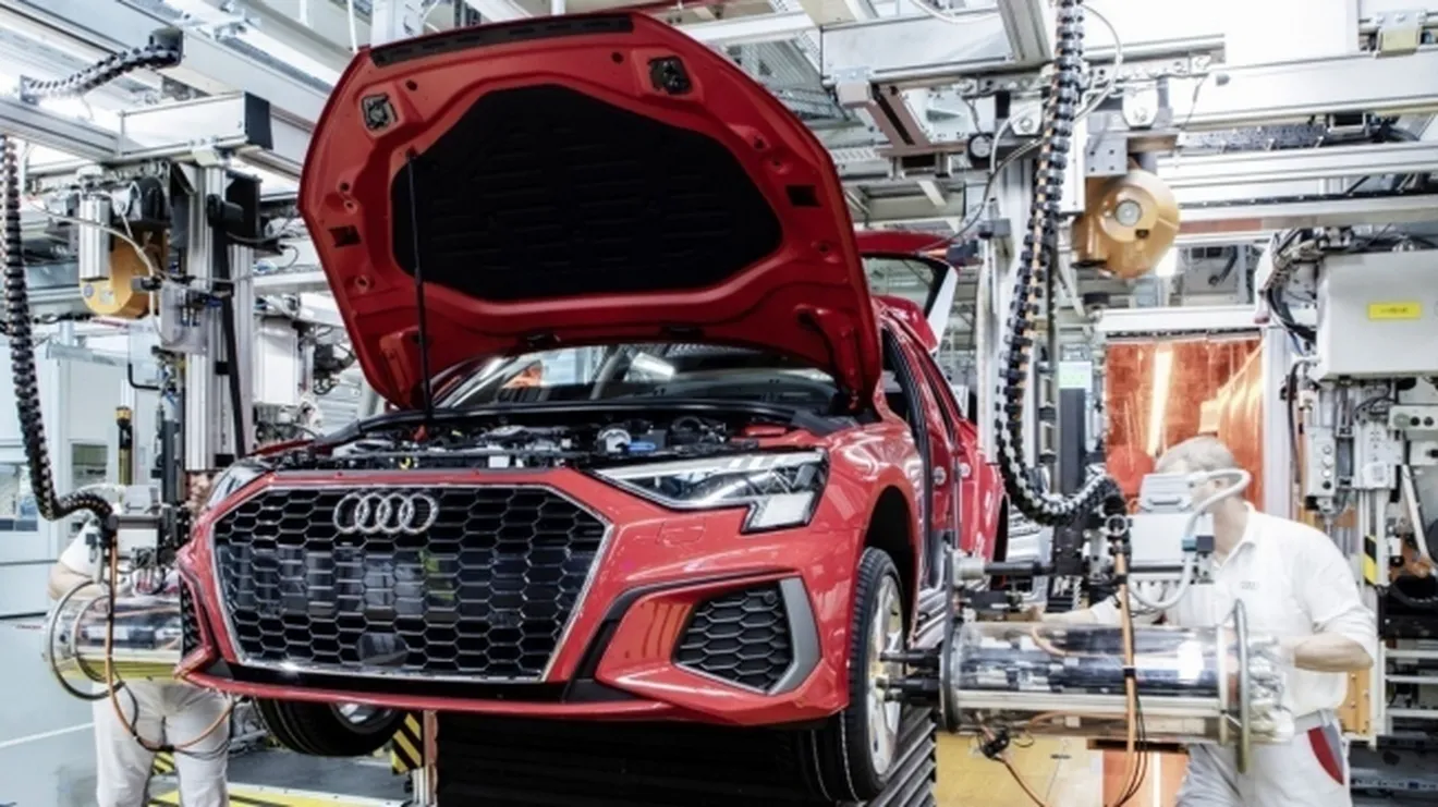 Producción del Audi A3 Sportback 2020