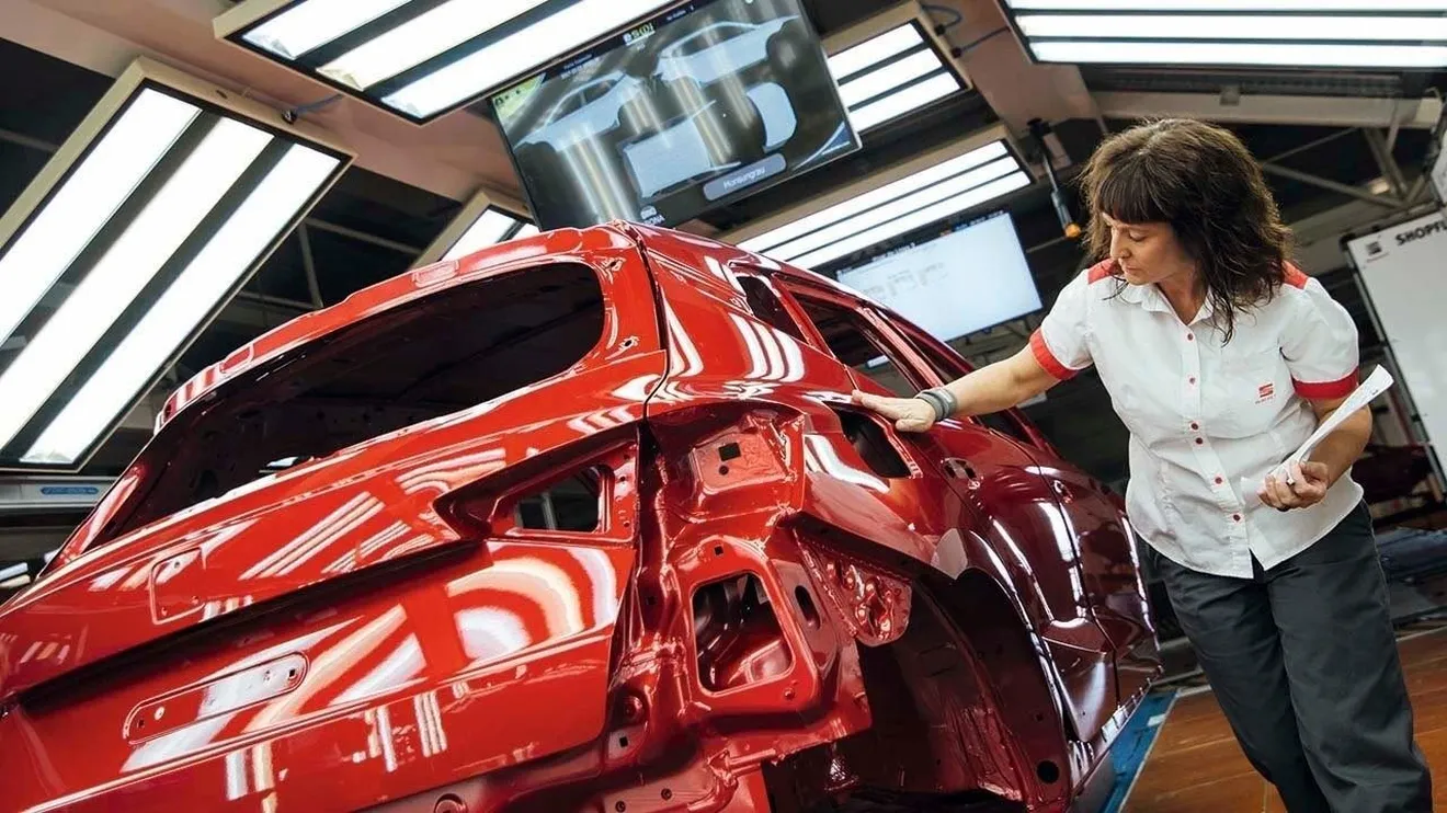 La producción de vehículos en España se desploma un 45,1% en marzo de 2020