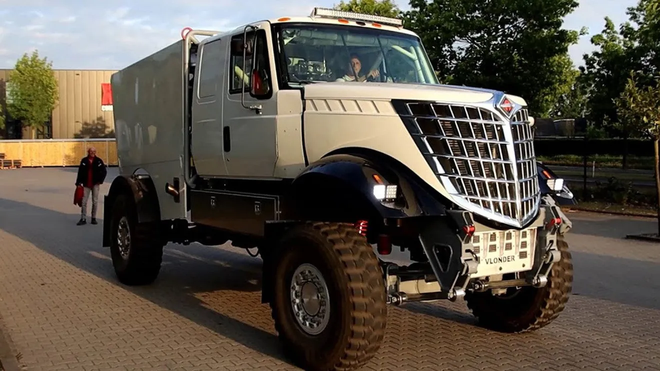 El DKR3 es el salvaje camión neerlandés que competirá en el Dakar 2021