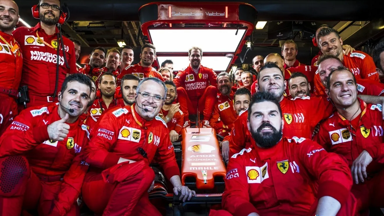 Ferrari despide a Vettel: «No ha sido fácil dado su valor como piloto y como persona»
