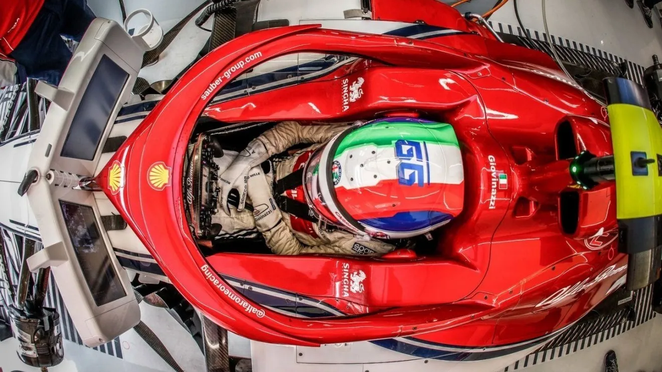 ¿Tuvo Giovinazzi opciones reales de disputarle el asiento de Ferrari a Sainz?