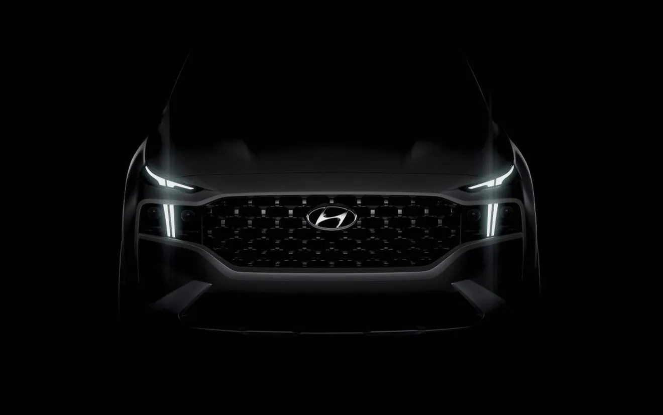 Se aproxima el debut mundial del Hyundai Santa Fe 2021, primer teaser del nuevo SUV