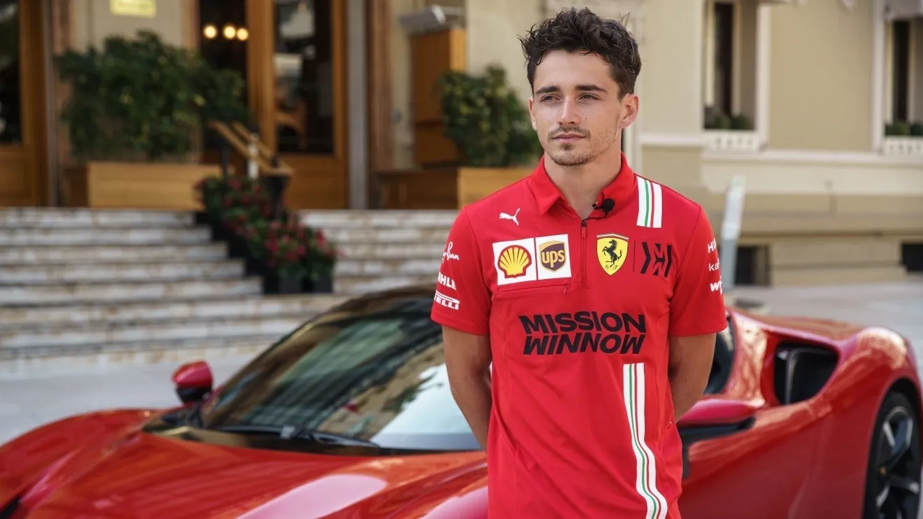 Leclerc y el fichaje de Sainz por Ferrari: «Es un gran piloto y lo va a demostrar»